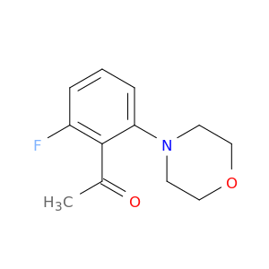 1-[2-Fluoro-6-(morpholin-4-yl)phenyl]ethan-1-one