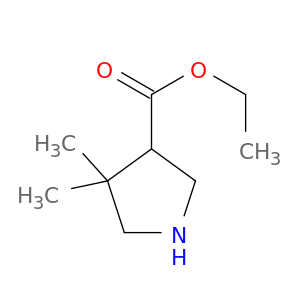 4,4-二甲基-3-吡咯烷羧酸乙酯
