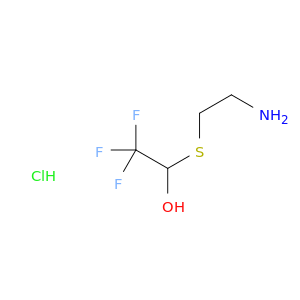 Ethanol,1-[(2-aminoethyl)thio]-2,2,2-trifluoro-, hydrochloride (1:1)