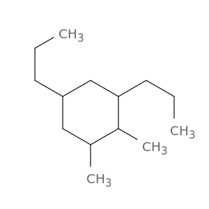 Cyclohexane, 1,2-dimethyl-3,5-dipropyl-