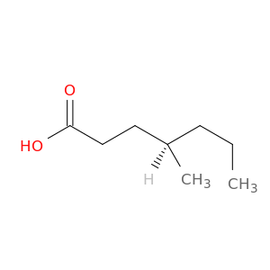 Heptanoic acid, 4-methyl-, (4R)-