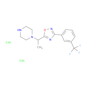 1-(1-{3-[3-(Trifluoromethyl)phenyl]-1,2,4-oxadiazol-5-yl}ethyl)piperazine Dihydrochloride