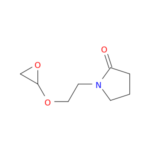 2-Pyrrolidinone, 1-[2-(oxiranyloxy)ethyl]-