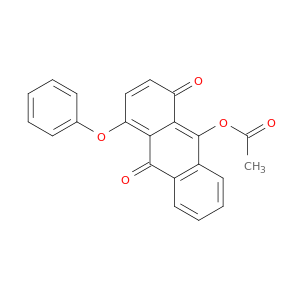 1,10-Anthracenedione, 9-(acetyloxy)-4-phenoxy-