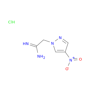 2-(4-Nitro-1H-pyrazol-1-yl)ethanimidamide hydrochloride