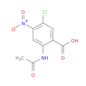 5-Chloro-2-acetamido-4-nitrobenzoic Acid