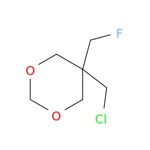 1,3-Dioxane, 5-(chloromethyl)-5-(fluoromethyl)-