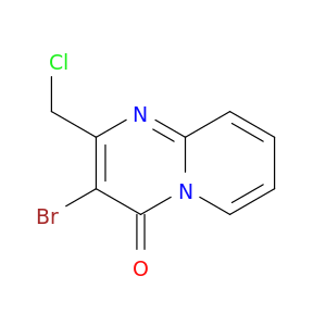 4H-Pyrido[1,2-a]pyrimidin-4-one, 3-bromo-2-(chloromethyl)-