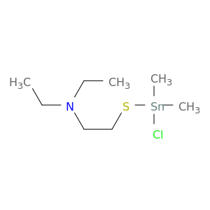 Ethanamine, 2-[(chlorodimethylstannyl)thio]-N,N-diethyl-