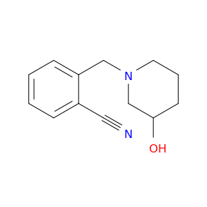 2-(3-羟基-哌啶-1-基甲基)-苯甲腈
