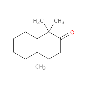 2(1H)-Naphthalenone, octahydro-1,1,4a-trimethyl-