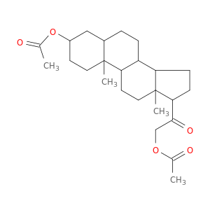[2-(3-acetyloxy-10,13-dimethyl-2,3,4,5,6,7,8,9,11,12,14,15,16,17-tetradecahydro-1H-cyclopenta[a]phenanthren-17-yl)-2-oxo-ethyl] acetate