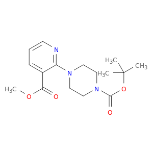 tert-Butyl 4-[3-(methoxycarbonyl)pyridin-2-yl]piperazine-1-carboxylate