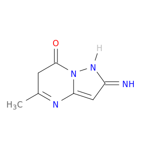 2-Imino-5-methyl-2,6-dihydropyrazolo(1,5-a)pyrimidin-7(1H)-one