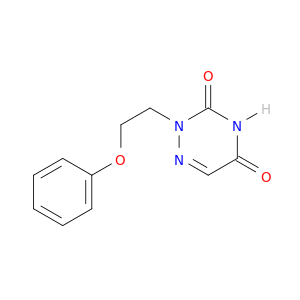 1,2,4-Triazine-3,5(2H,4H)-dione, 2-(2-phenoxyethyl)-