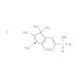 3H-Indolium, 1,2,3,3-tetramethyl-5-sulfo-, iodide