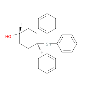 Cyclohexanol, 4-(triphenylstannyl)-, trans-