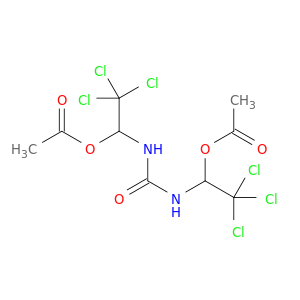 Urea,N,N'-bis[1-(acetyloxy)-2,2,2-trichloroethyl]-