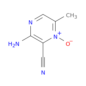 2-Pyrazinecarbonitrile,3-amino-6-methyl-, 1-oxide