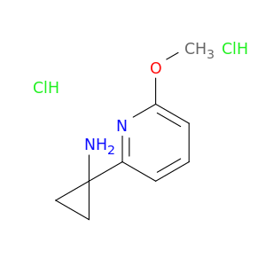 1-(6-Methoxypyridin-2-yl)cyclopropanamine dihydrochloride