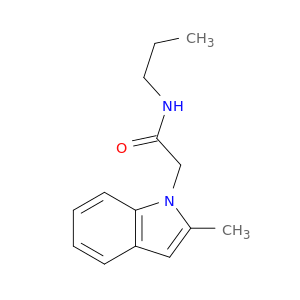 1H-Indole-1-acetamide,2-methyl-N-propyl-