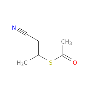 Ethanethioic acid, S-(2-cyano-1-methylethyl) ester