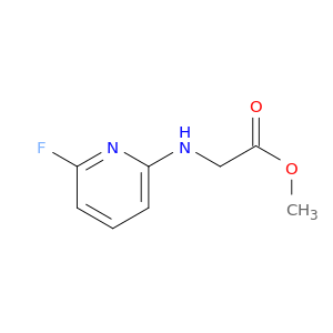 methyl 2-[(6-fluoropyridin-2-yl)amino]acetate