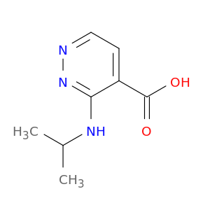 3-(Isopropylamino)pyridazine-4-carboxylic acid