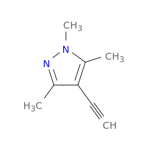 4-乙炔基-1,3,5-三甲基-1H-吡唑