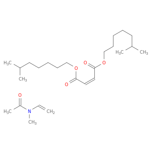 bis(6-methylheptyl) (Z)-but-2-enedioate; N-ethenyl-N-methyl-acetamide