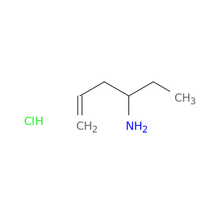 Hex-5-en-3-amine hydrochloride