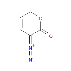 2H-Pyran-2-one, 3-diazo-3,6-dihydro-