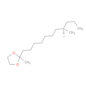 1,3-Dioxolane, 2-methyl-2-[(8R)-8-methylundecyl]-