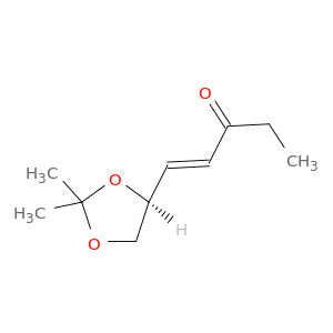 1-Penten-3-one, 1-[(4S)-2,2-dimethyl-1,3-dioxolan-4-yl]-, (1E)-
