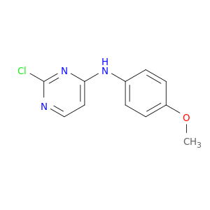 2-CHLORO-4-(4-METHOXYPHENYLAMINO)PYRIMIDINE