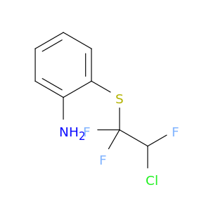 2-[(2-氯-1,1,2-三氟乙基)硫胺]苯甲胺