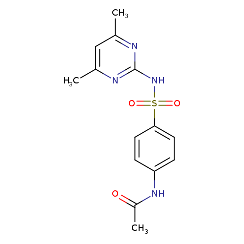 N-乙酰磺胺二甲嘧啶