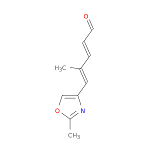 2,4-Pentadienal, 4-methyl-5-(2-methyl-4-oxazolyl)-, (E,E)-
