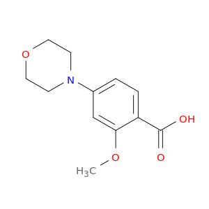 2-Methoxy-4-morpholinobenzoic acid
