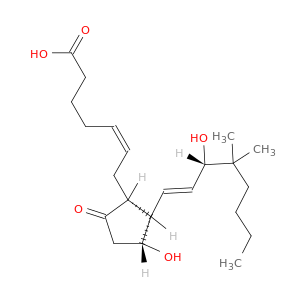 (Z)-7-[(1R,2S,3R)-3-hydroxy-2-[(E,3S)-3-hydroxy-4,4-dimethyl-oct-1-enyl]-5-oxo-cyclopentyl]hept-5-enoic acid