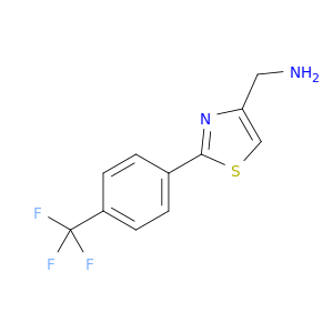 4-Thiazolemethanamine,2-[4-(trifluoromethyl)phenyl]-