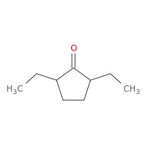 Cyclopentanone,2,5-diethyl-