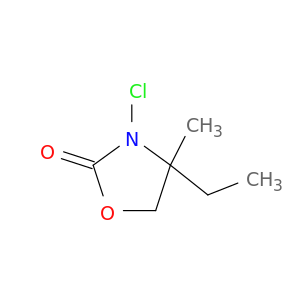 2-Oxazolidinone, 3-chloro-4-ethyl-4-methyl-