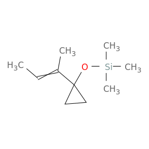 Silane, trimethyl[[1-(1-methyl-1-propenyl)cyclopropyl]oxy]-