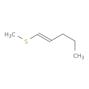 1-Pentene, 1-(methylthio)-, (E)-