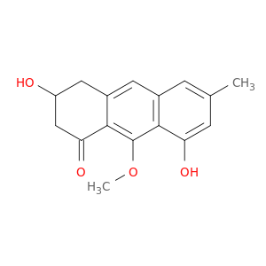 1(2h)-蒽环酮,3,4-二氢-3,8-二羟基-9-甲氧基-6-甲基-