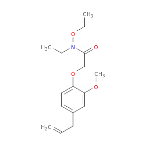 2-(4-ALLYL-2-METHOXYPHENOXY)-N,O-DIETHYLACETOHYDROXAMIC ACID