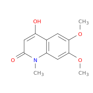 2(1H)-喹啉酮, 4-羟基-6,7-二甲氧基-1-甲基-