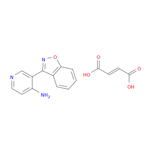 4-Pyridinamine, 3-(1,2-benzisoxazol-3-yl)-, (Z)-2-butenedioate (1:1)