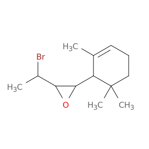 Oxirane, 2-(1-bromoethyl)-3-(2,6,6-trimethyl-2-cyclohexen-1-yl)-